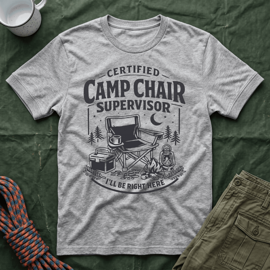 Camp Chair Supervisor T-Shirt