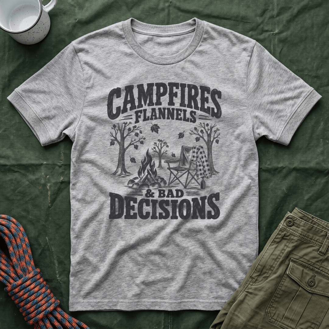 Campfires and Flannels T-Shirt