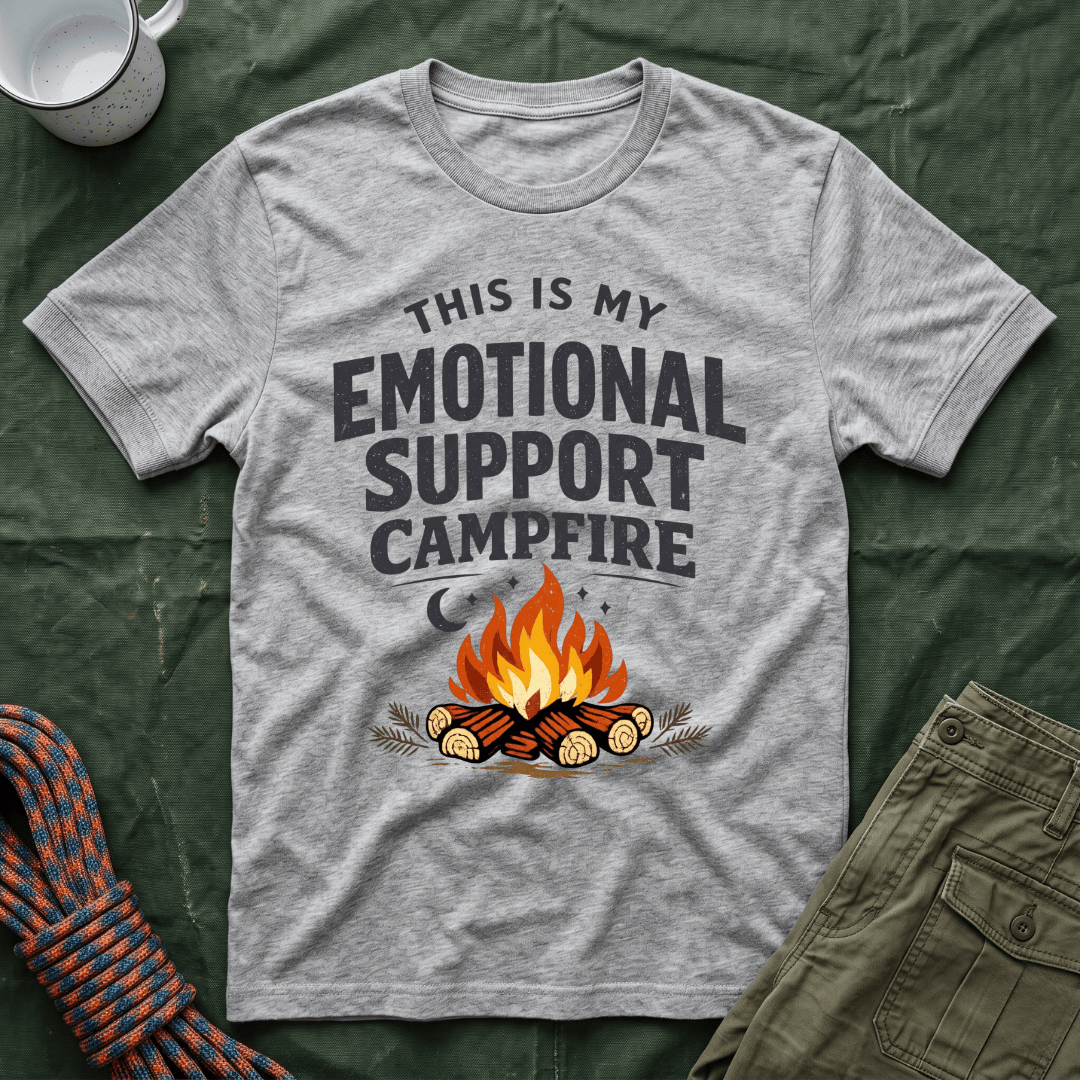 Emotional Support Campfire T-Shirt