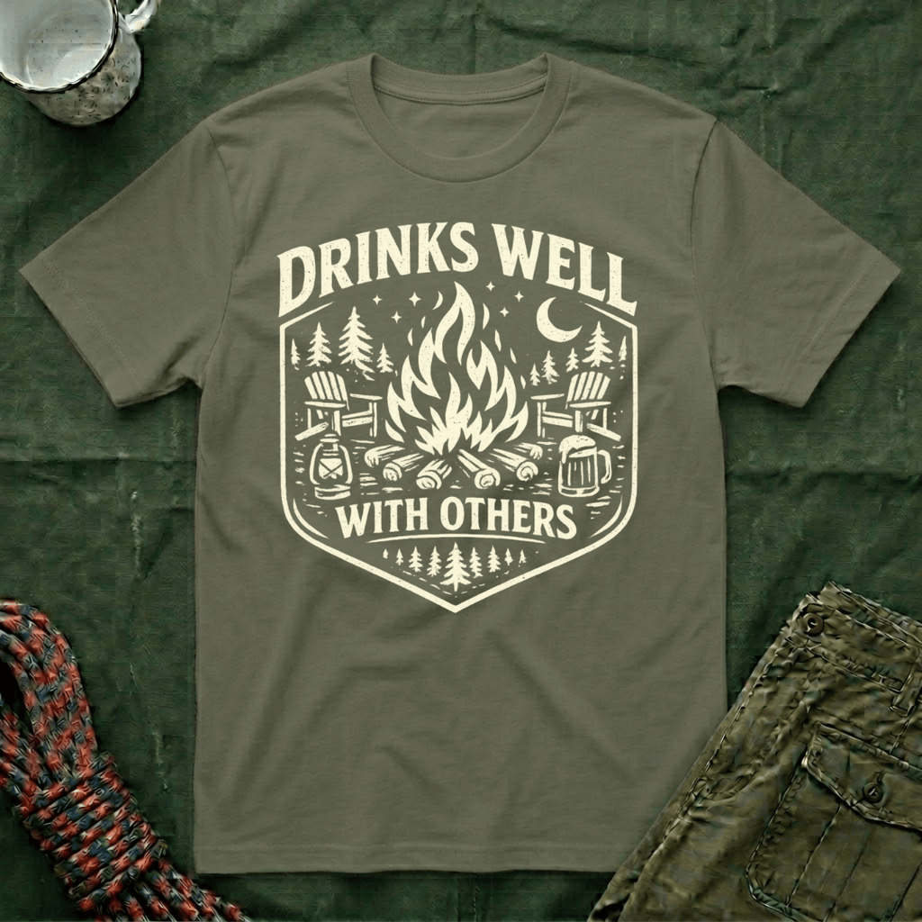Drinks Well With Others T-Shirt