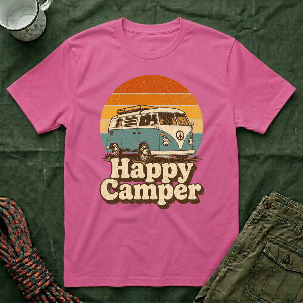 Happy Camper Vintage T-Shirt