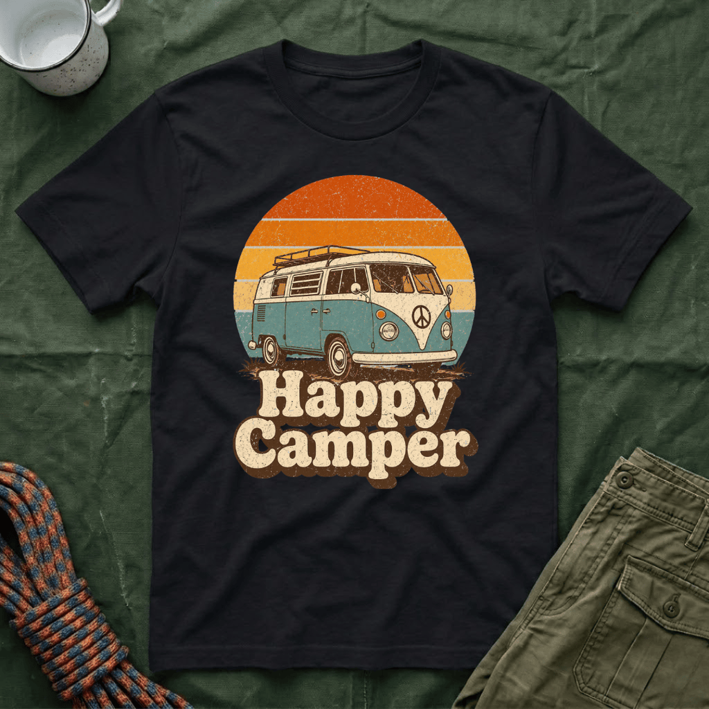 Happy Camper Vintage T-Shirt