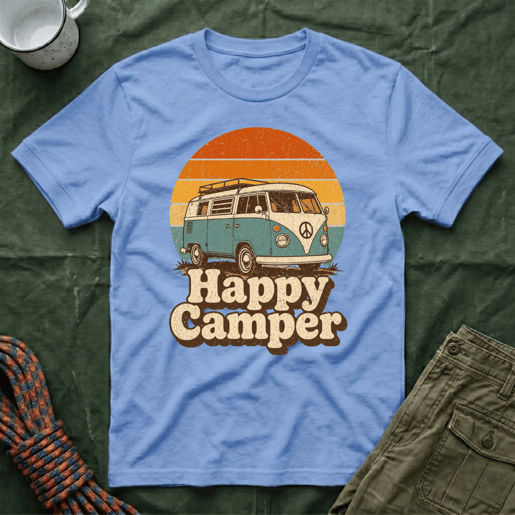Happy Camper Vintage T-Shirt