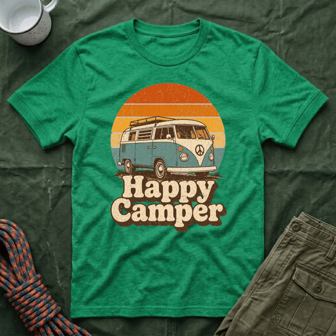 Happy Camper Vintage T-Shirt