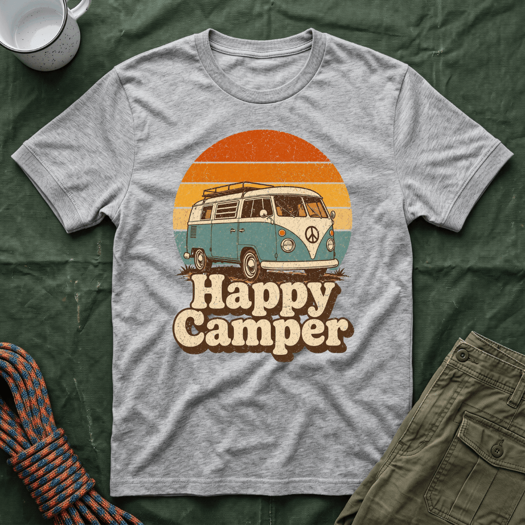 Happy Camper Vintage T-Shirt