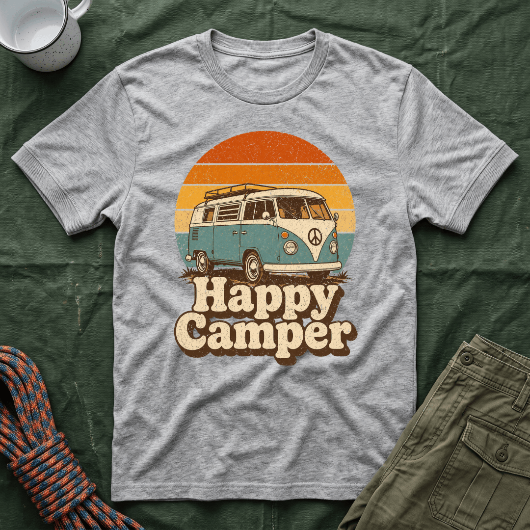 Happy Camper Vintage T-Shirt