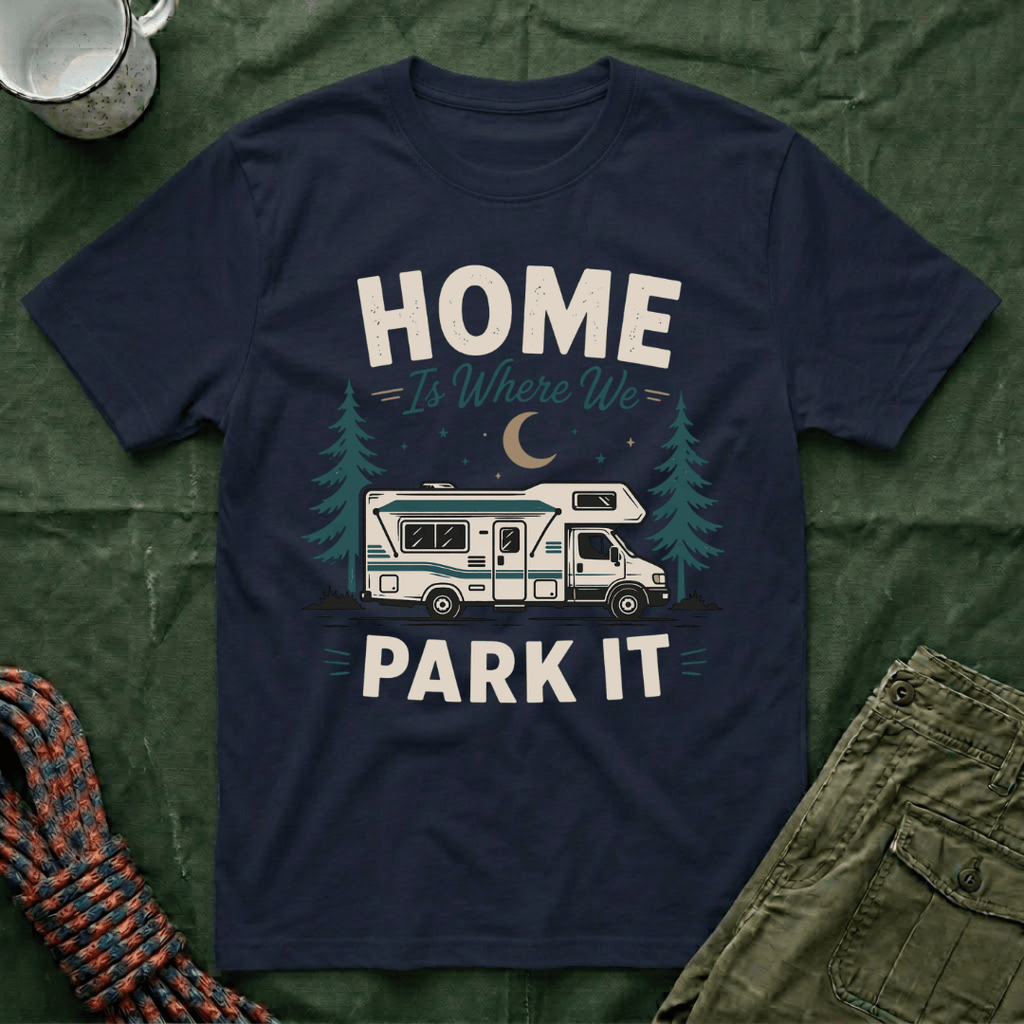 Home Is Where We Park It T-Shirt