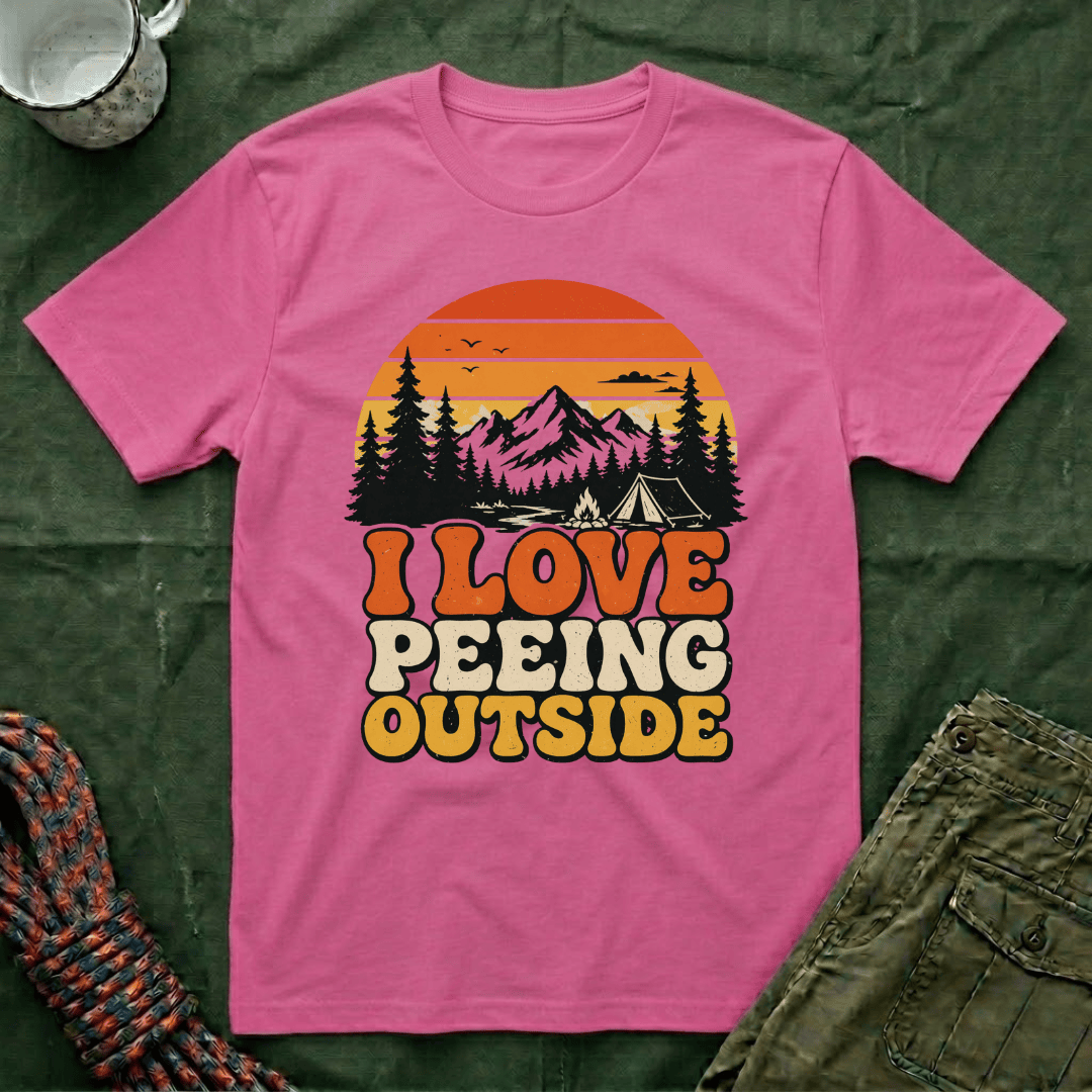 I Love Peeing Outside T-Shirt