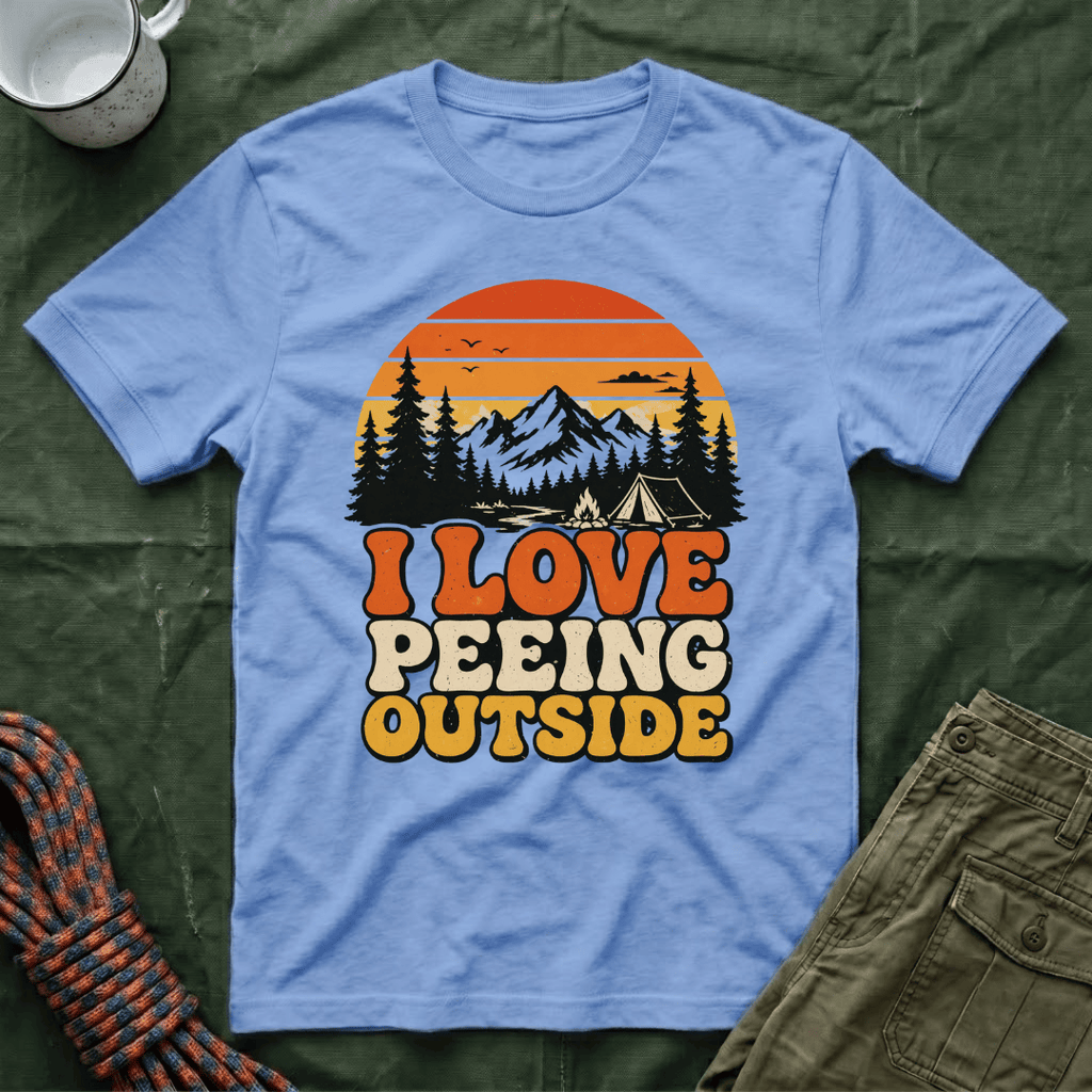 I Love Peeing Outside T-Shirt