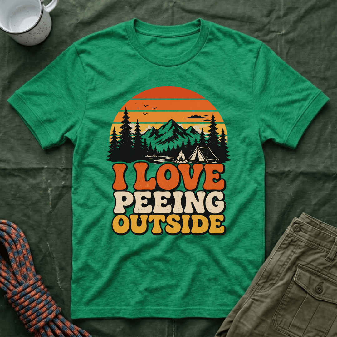 I Love Peeing Outside T-Shirt