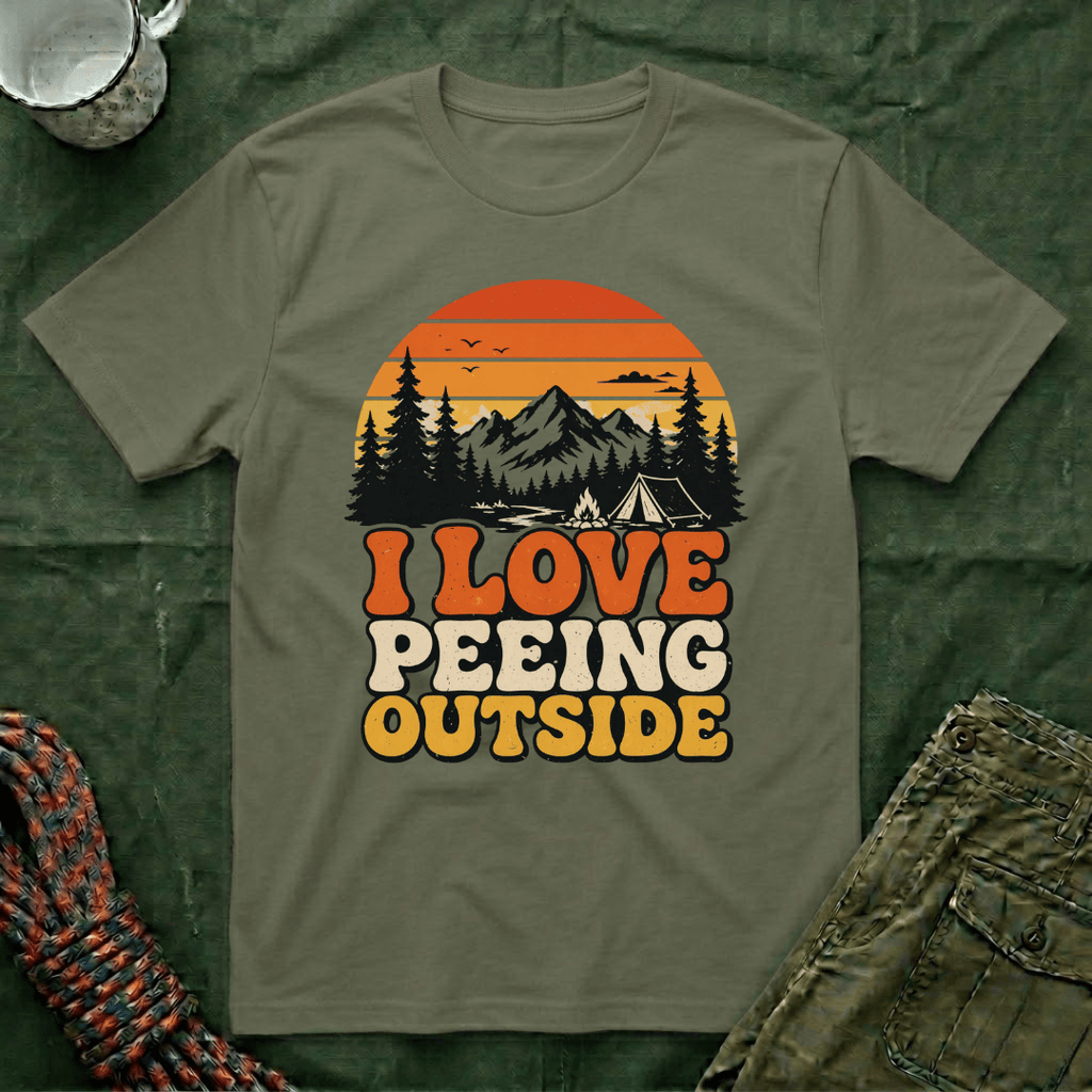 I Love Peeing Outside T-Shirt