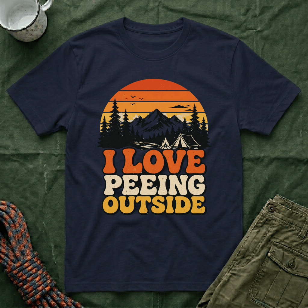 I Love Peeing Outside T-Shirt