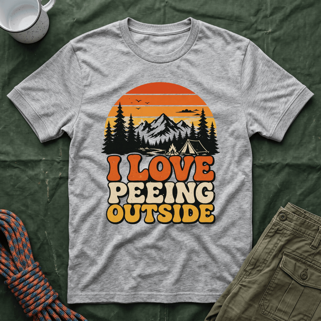 I Love Peeing Outside T-Shirt