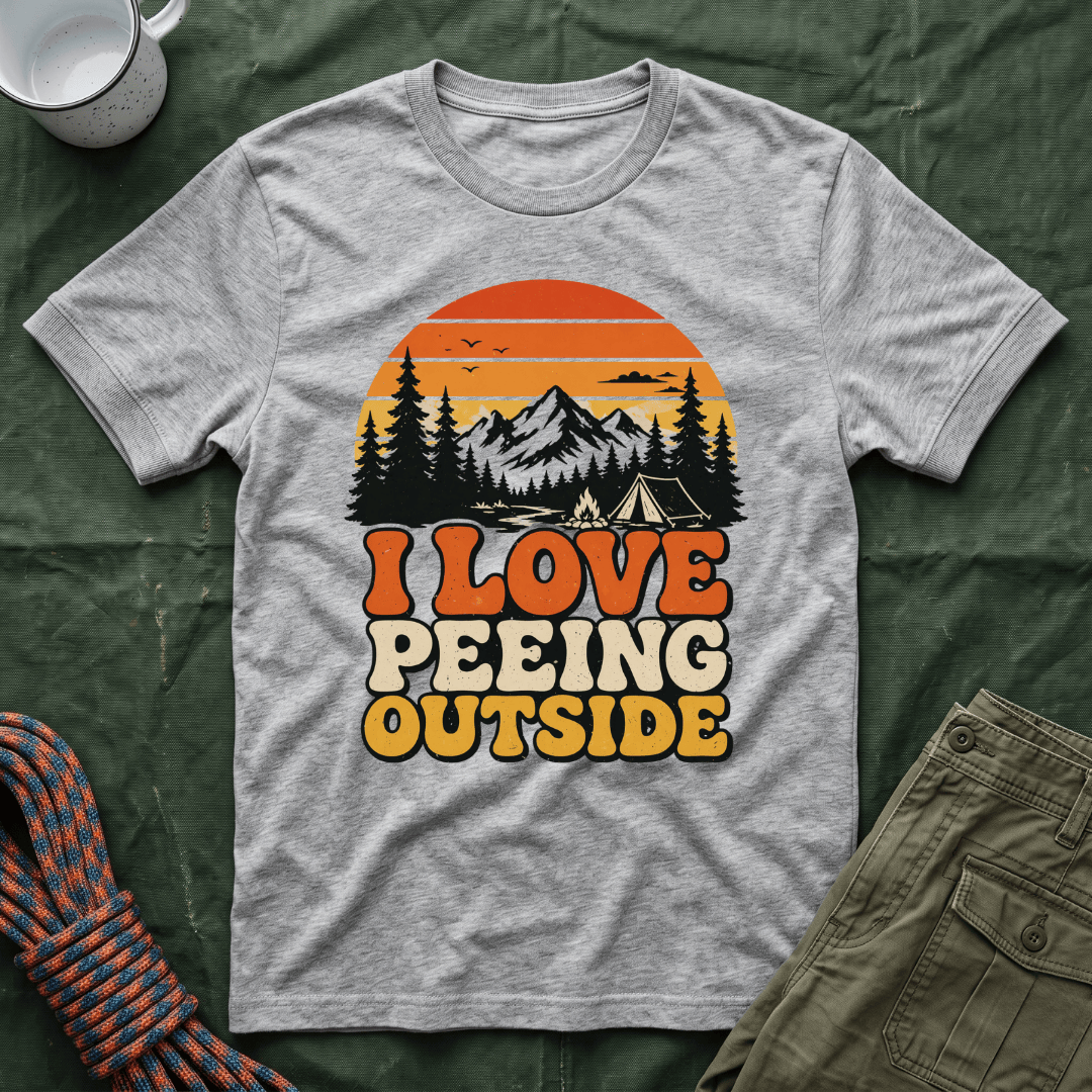 I Love Peeing Outside T-Shirt