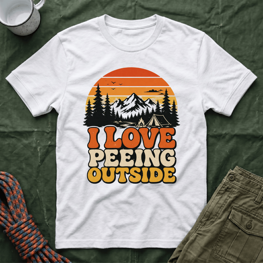 I Love Peeing Outside T-Shirt