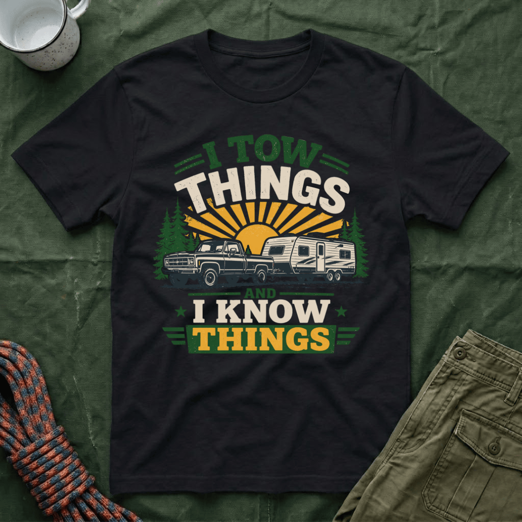 I Tow Things and I Know Things T-Shirt