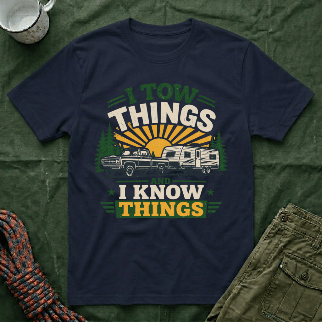 I Tow Things and I Know Things T-Shirt