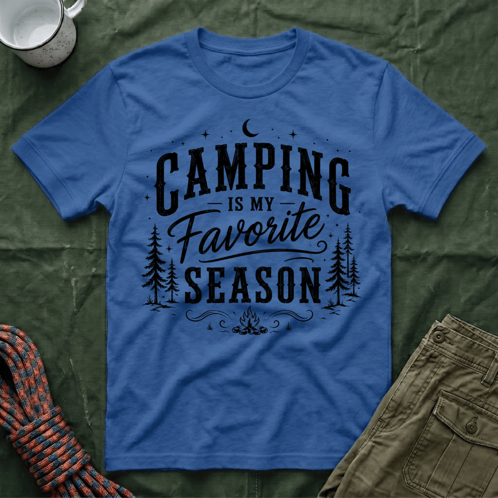 Camping Is My Favorite Season T-Shirt