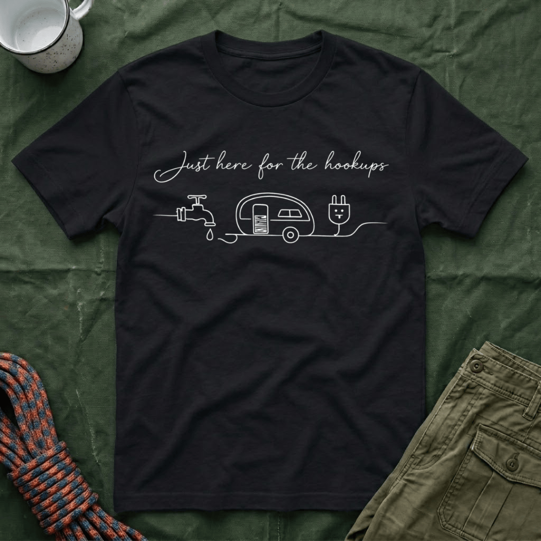 Just Here For The Hookups Minimalist T-Shirt