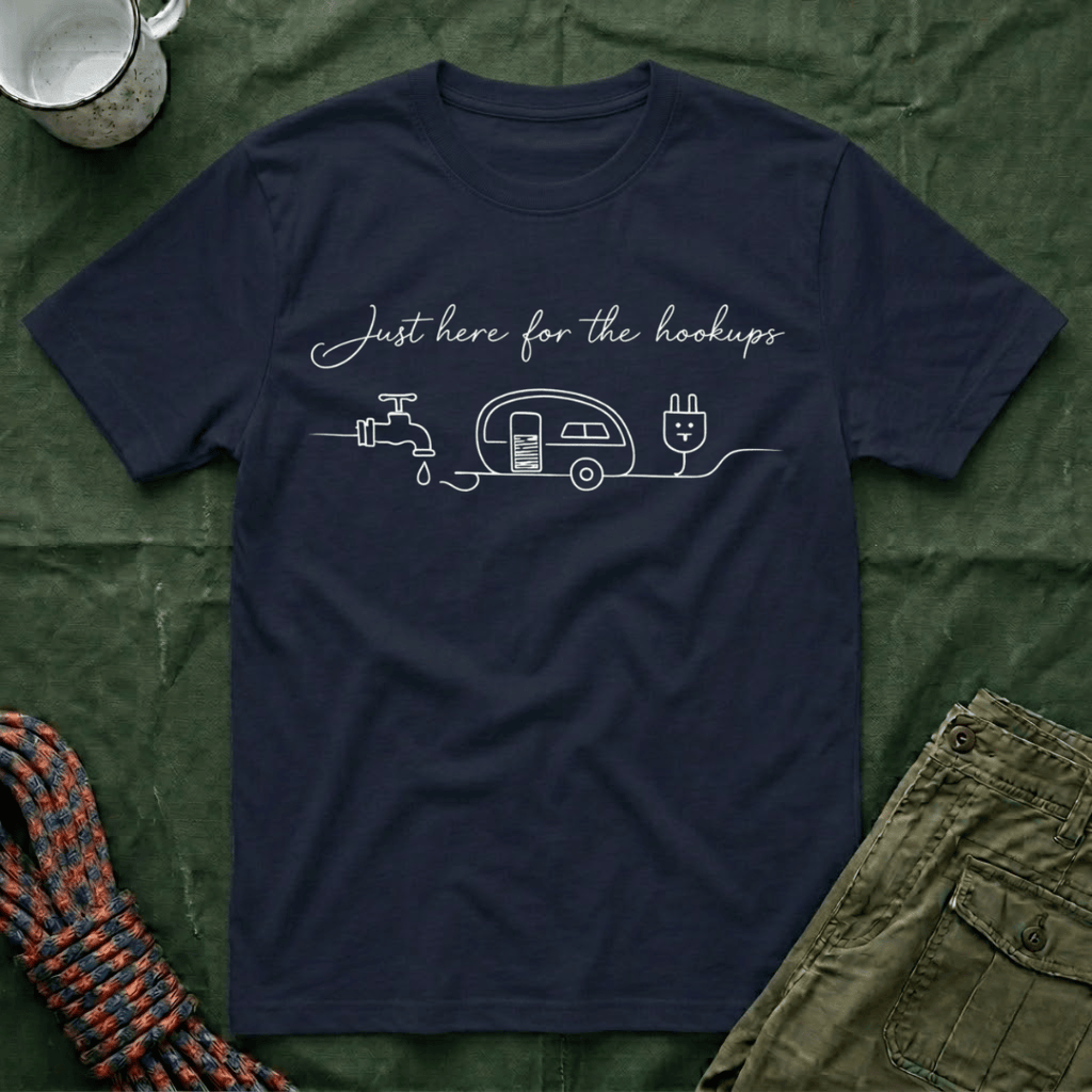 Just Here For The Hookups Minimalist T-Shirt