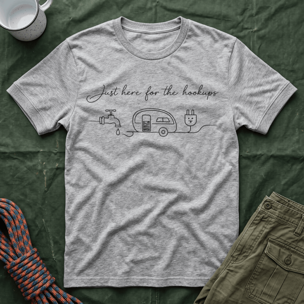 Just Here For The Hookups Minimalist T-Shirt