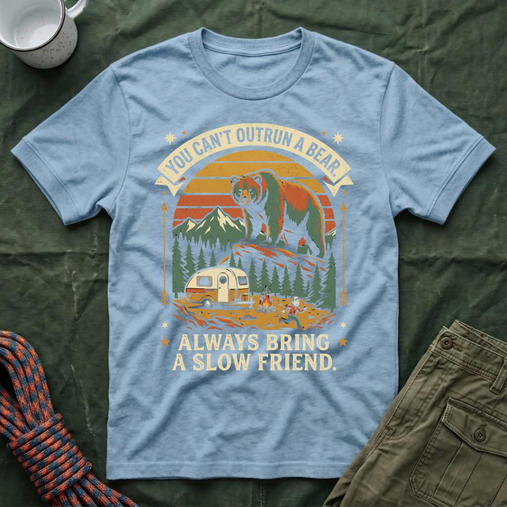 Funny You Can't Outrun A Bear T-Shirt