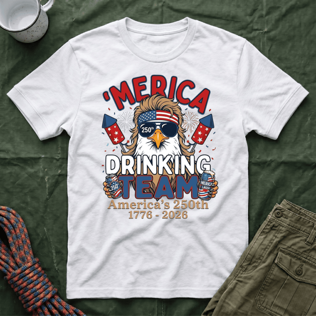 'Merica Drinking Team 250 T-Shirt