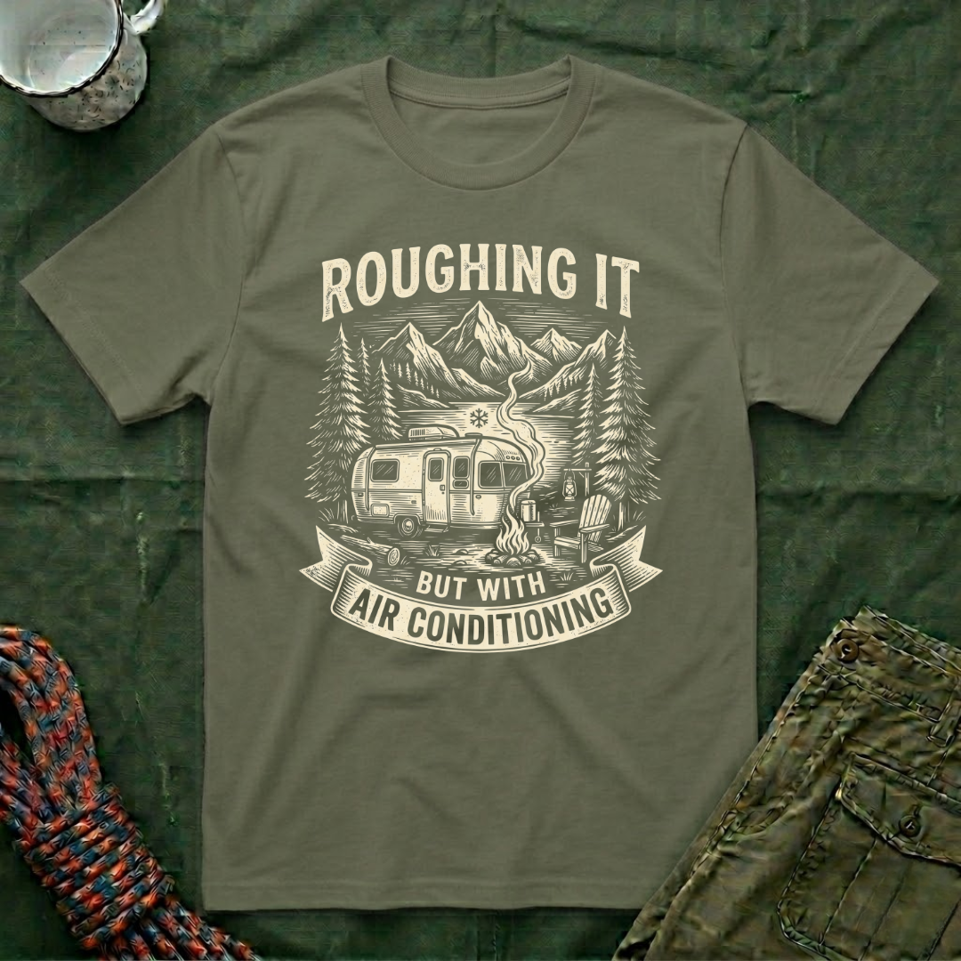 Roughing It But With Air Conditioning T-Shirt