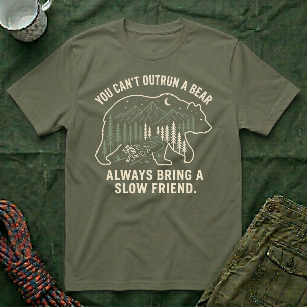You Can't Outrun A Bear T-Shirt