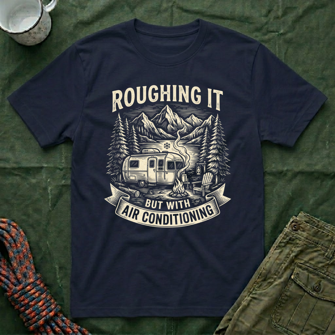 Roughing It But With Air Conditioning T-Shirt