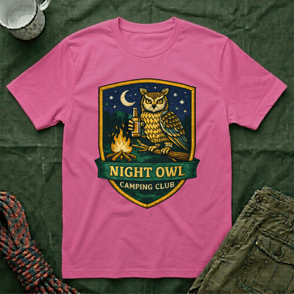 Night Owl Camping Club T-Shirt