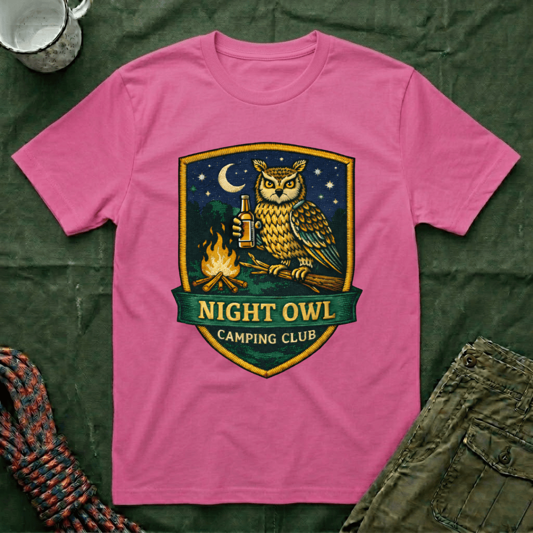 Night Owl Camping Club T-Shirt