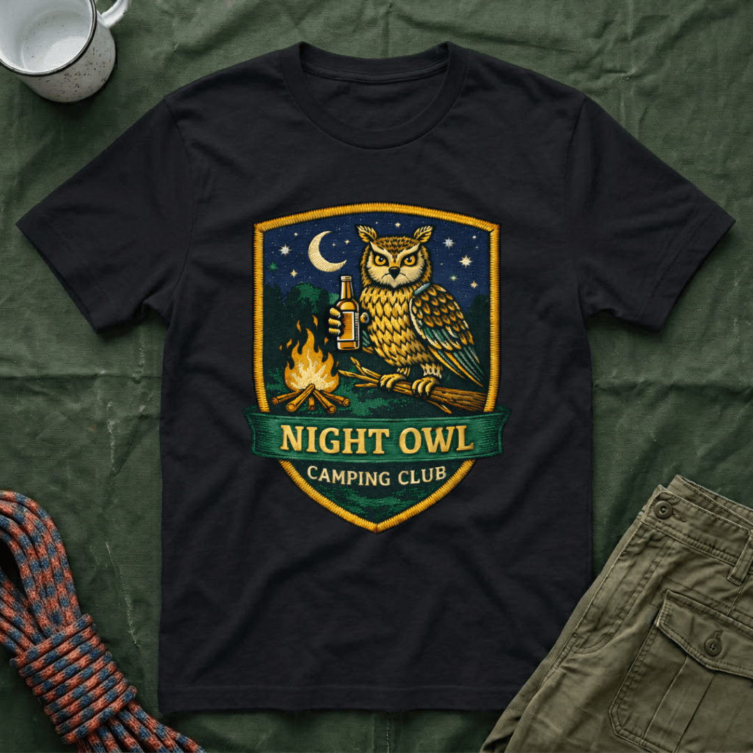 Night Owl Camping Club T-Shirt