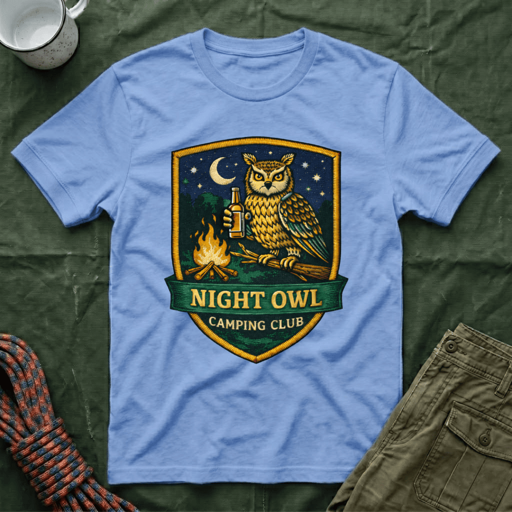 Night Owl Camping Club T-Shirt