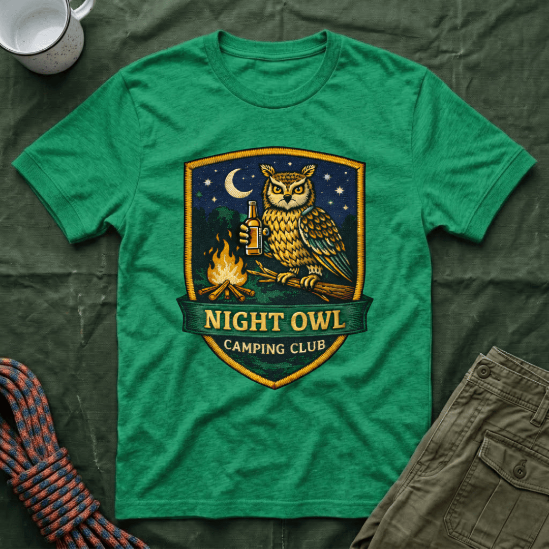 Night Owl Camping Club T-Shirt
