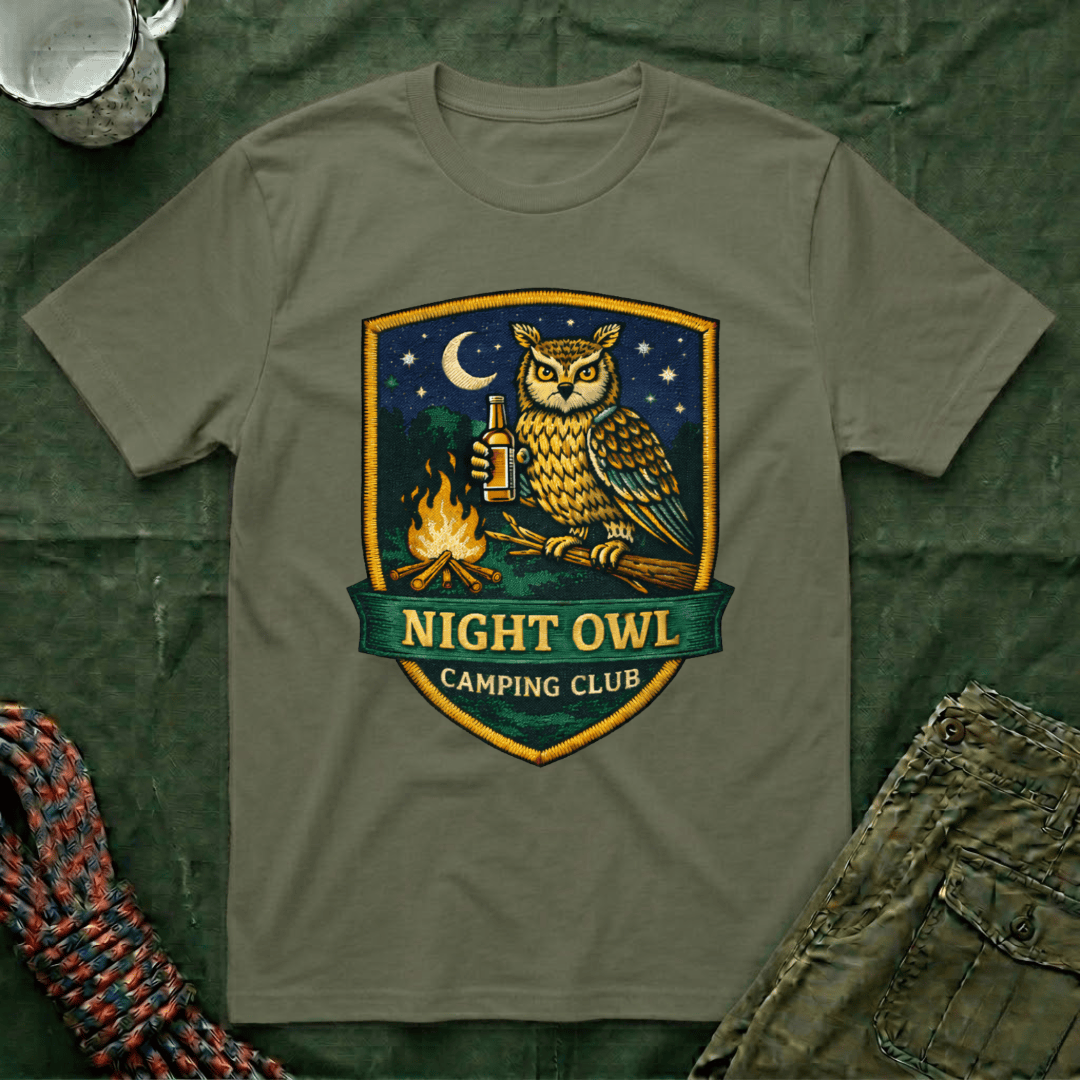 Night Owl Camping Club T-Shirt
