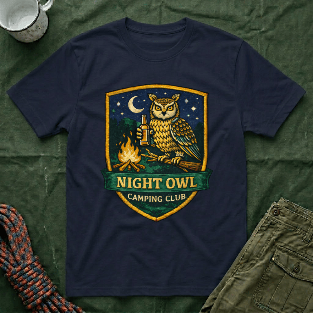 Night Owl Camping Club T-Shirt