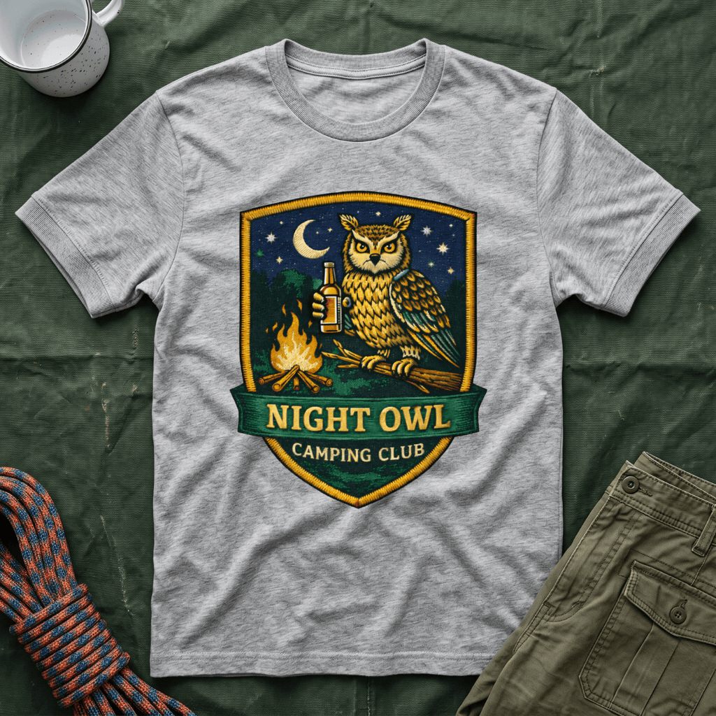 Night Owl Camping Club T-Shirt