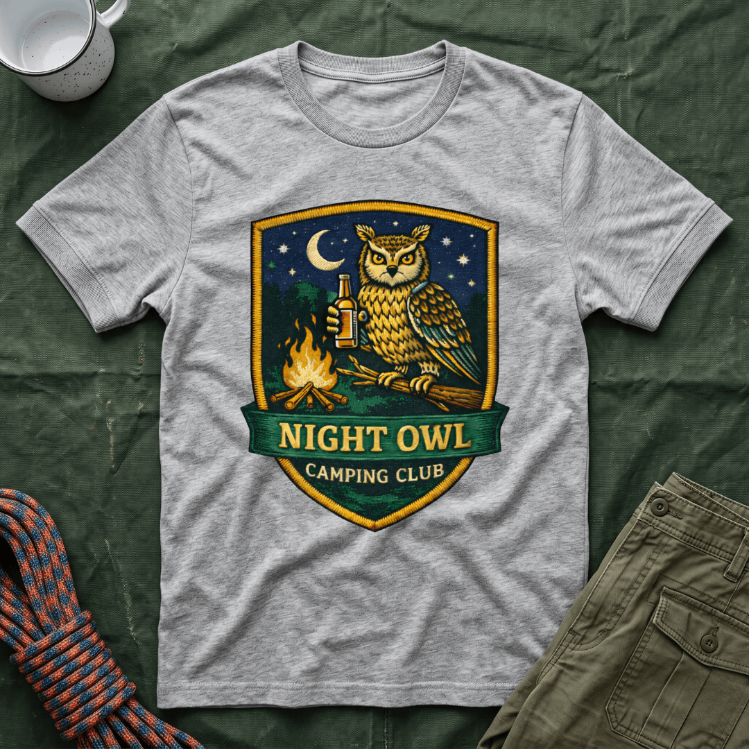 Night Owl Camping Club T-Shirt