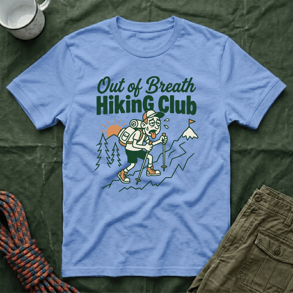 Out of Breath Hiking Club T-Shirt