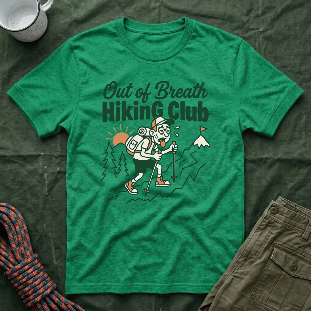 Out of Breath Hiking Club T-Shirt