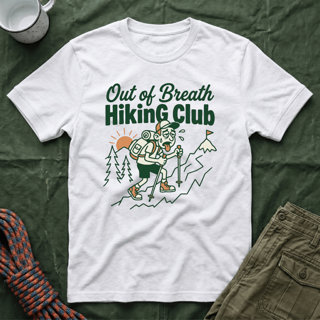 Out of Breath Hiking Club T-Shirt