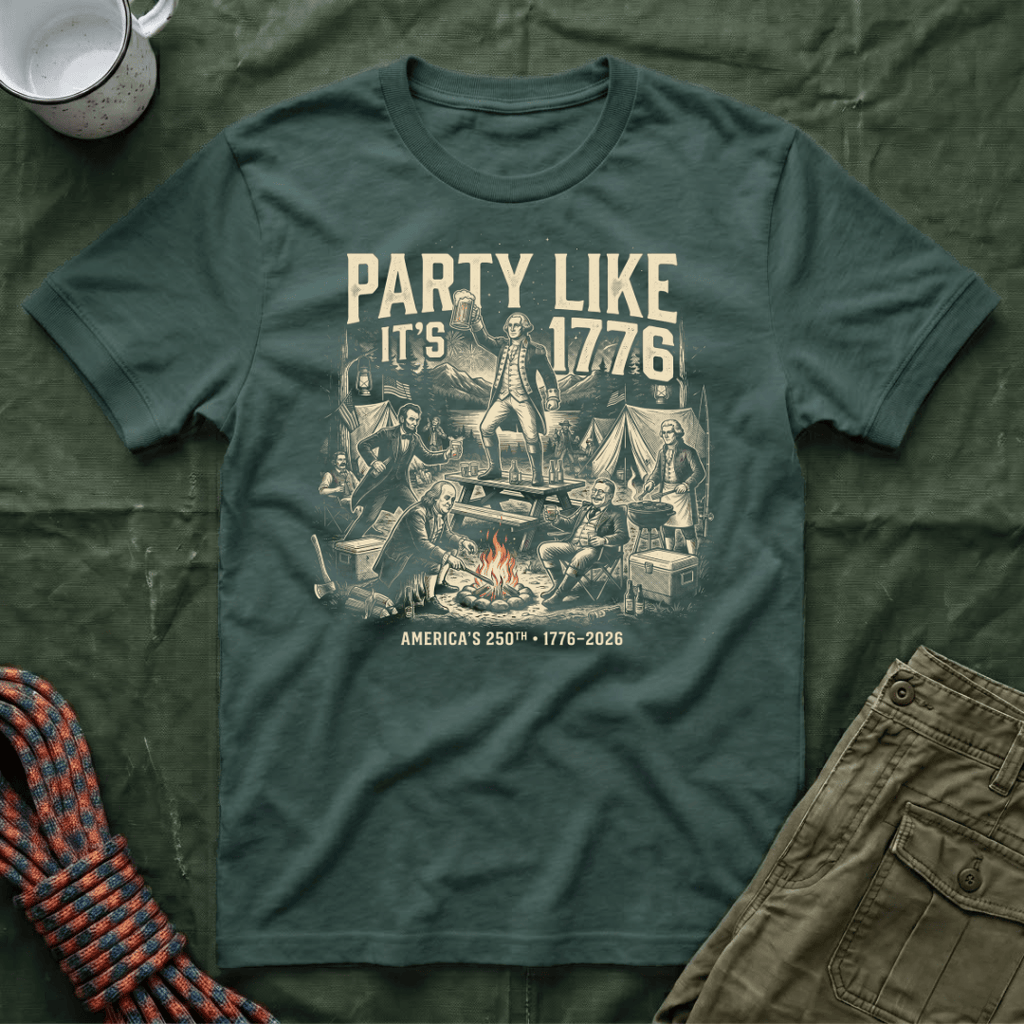 Party Like It's 1776 Founders T-Shirt