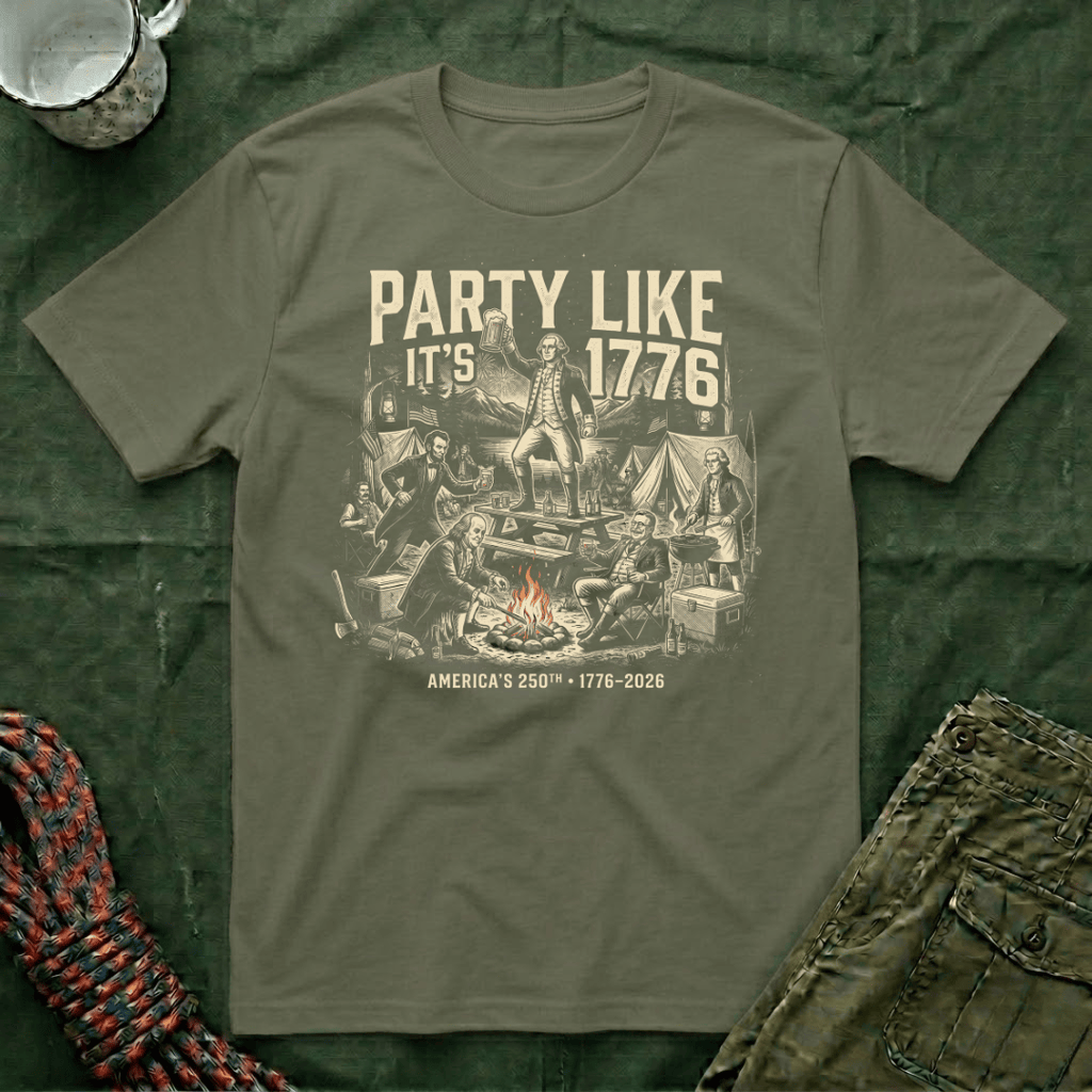 Party Like It's 1776 Founders T-Shirt