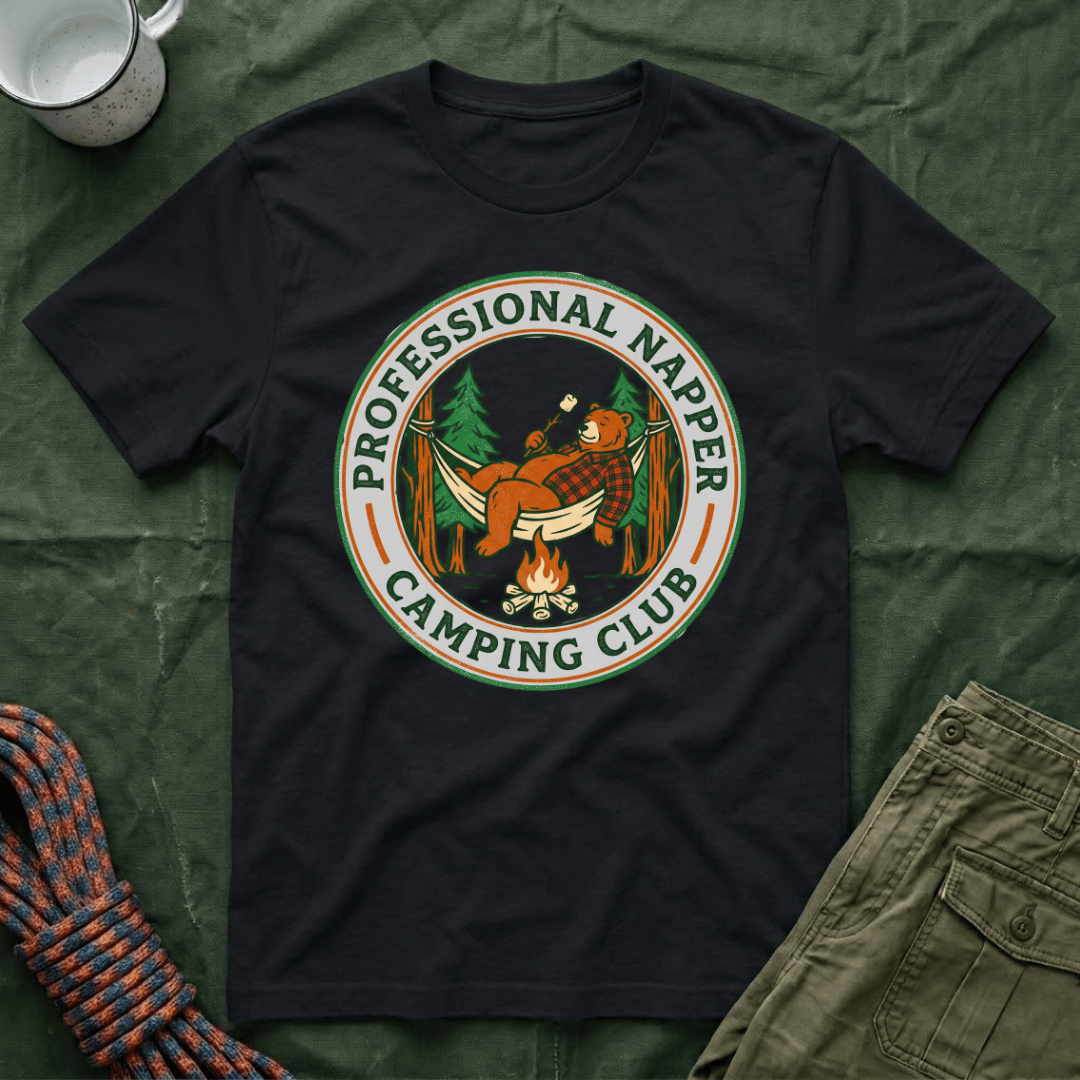 Professional Napper Camping Club T-Shirt