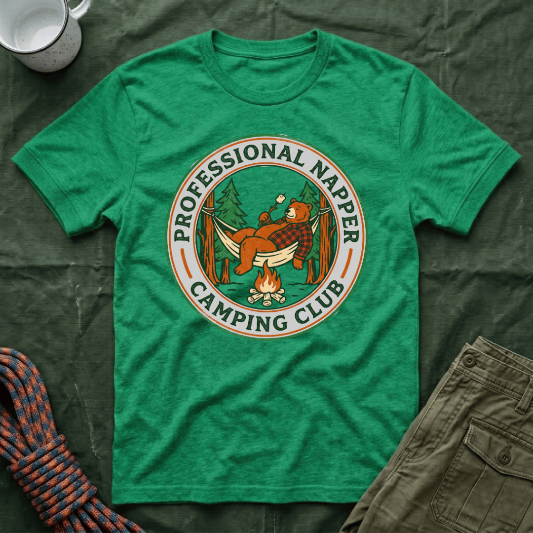 Professional Napper Camping Club T-Shirt