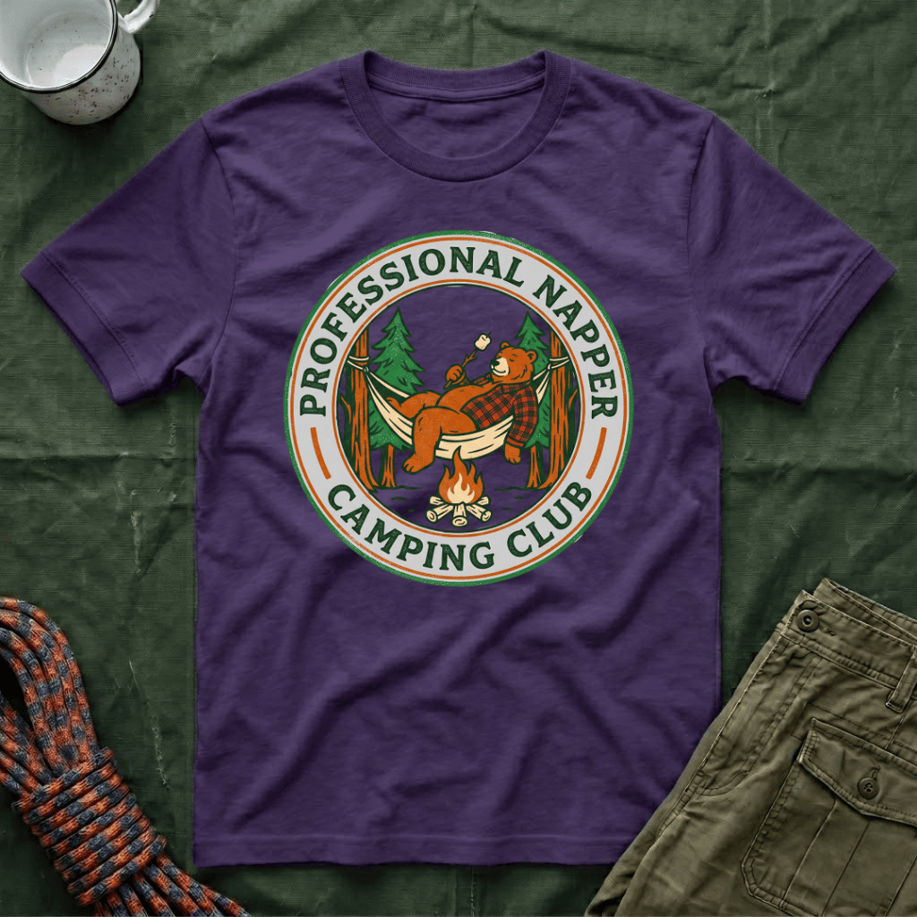 Professional Napper Camping Club T-Shirt