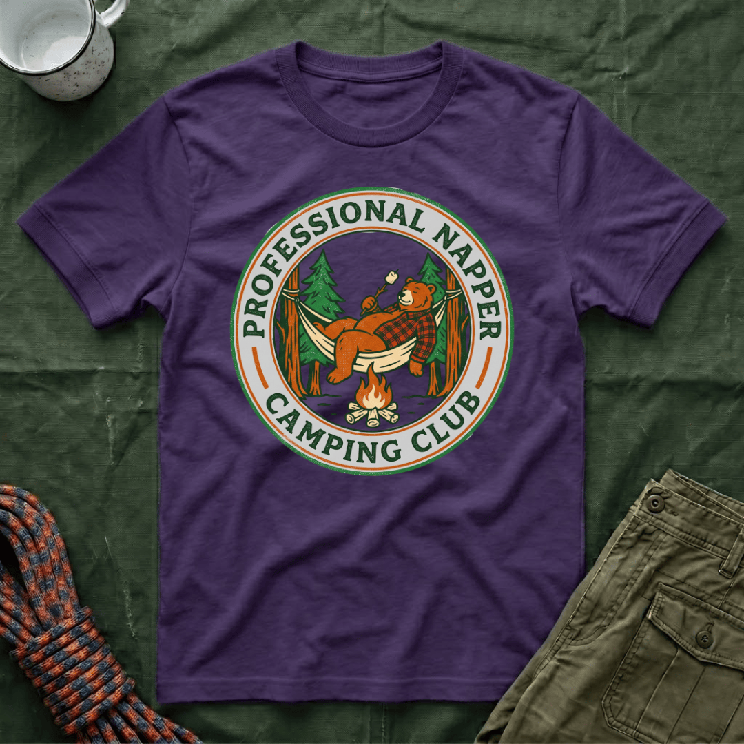 Professional Napper Camping Club T-Shirt