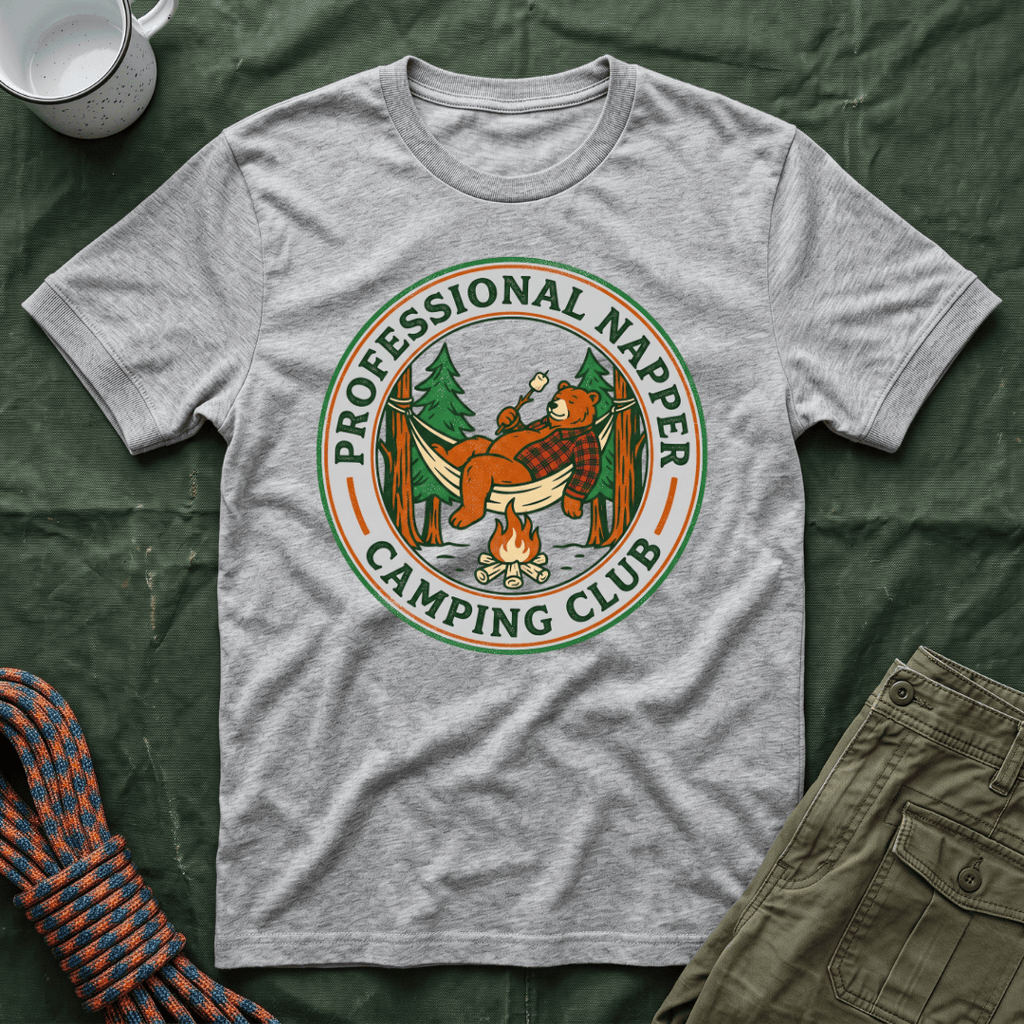 Professional Napper Camping Club T-Shirt