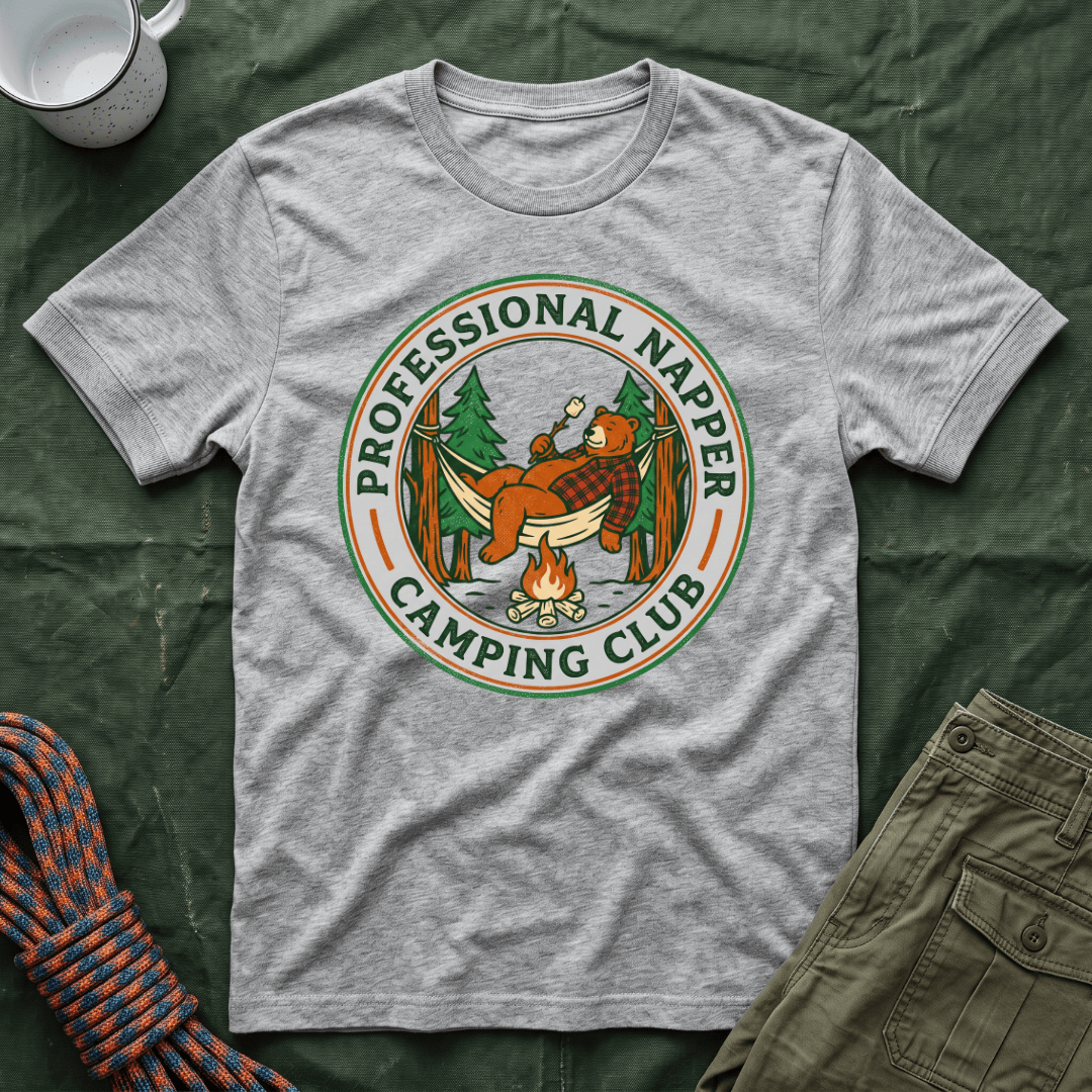 Professional Napper Camping Club T-Shirt